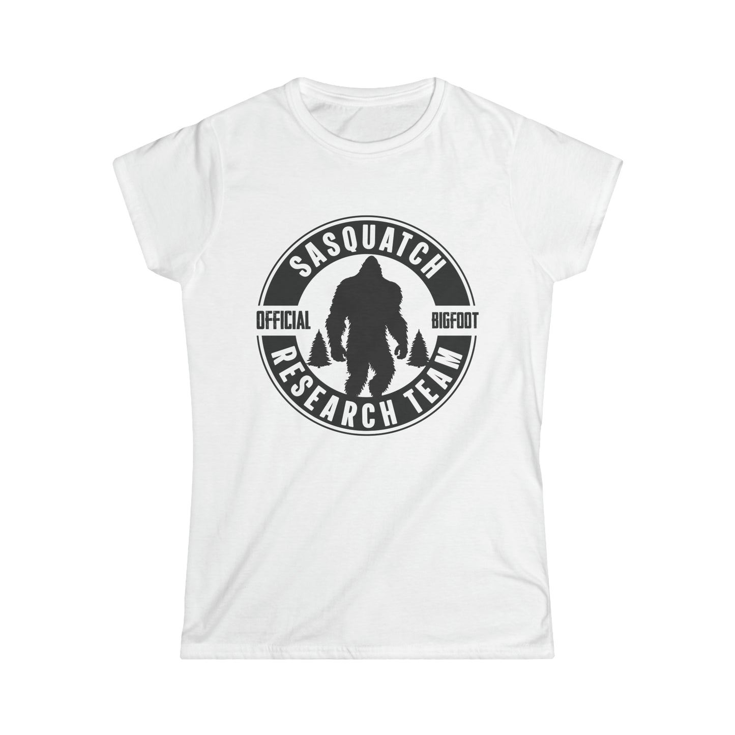 Sasquatch Research Team Official Bigfoot - Women's Softstyle Tee