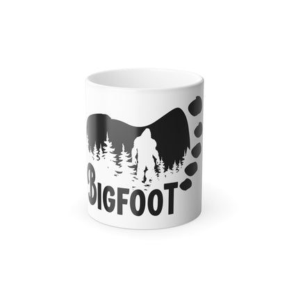 Bigfoot Footprint | Color Morphing Mug, 11oz