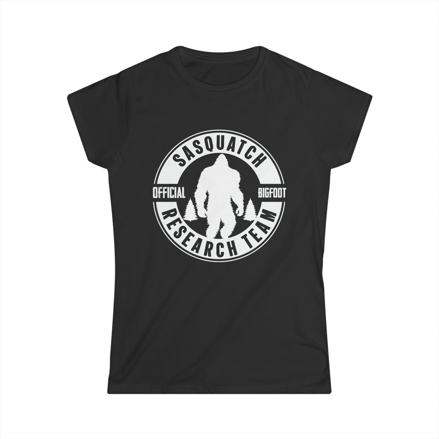 Sasquatch Research Team Official Bigfoot - Women's Softstyle Tee