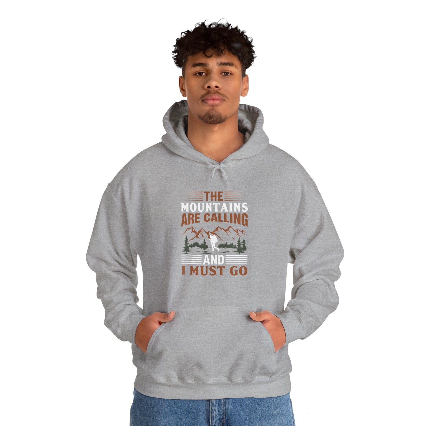 The Mountains Are Calling Hoodie - Unisex Heavy Blend™ Hooded Sweatshirt