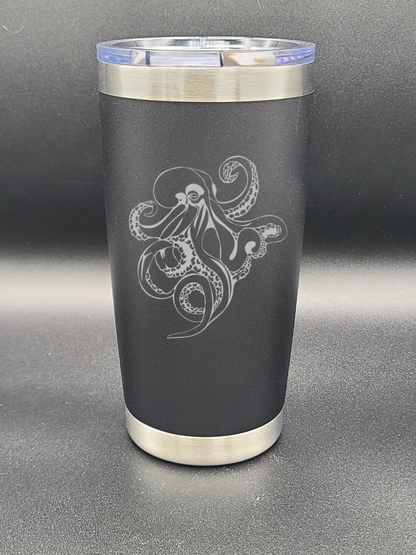 Octopus - Engraved 20 Oz Coffee Cup