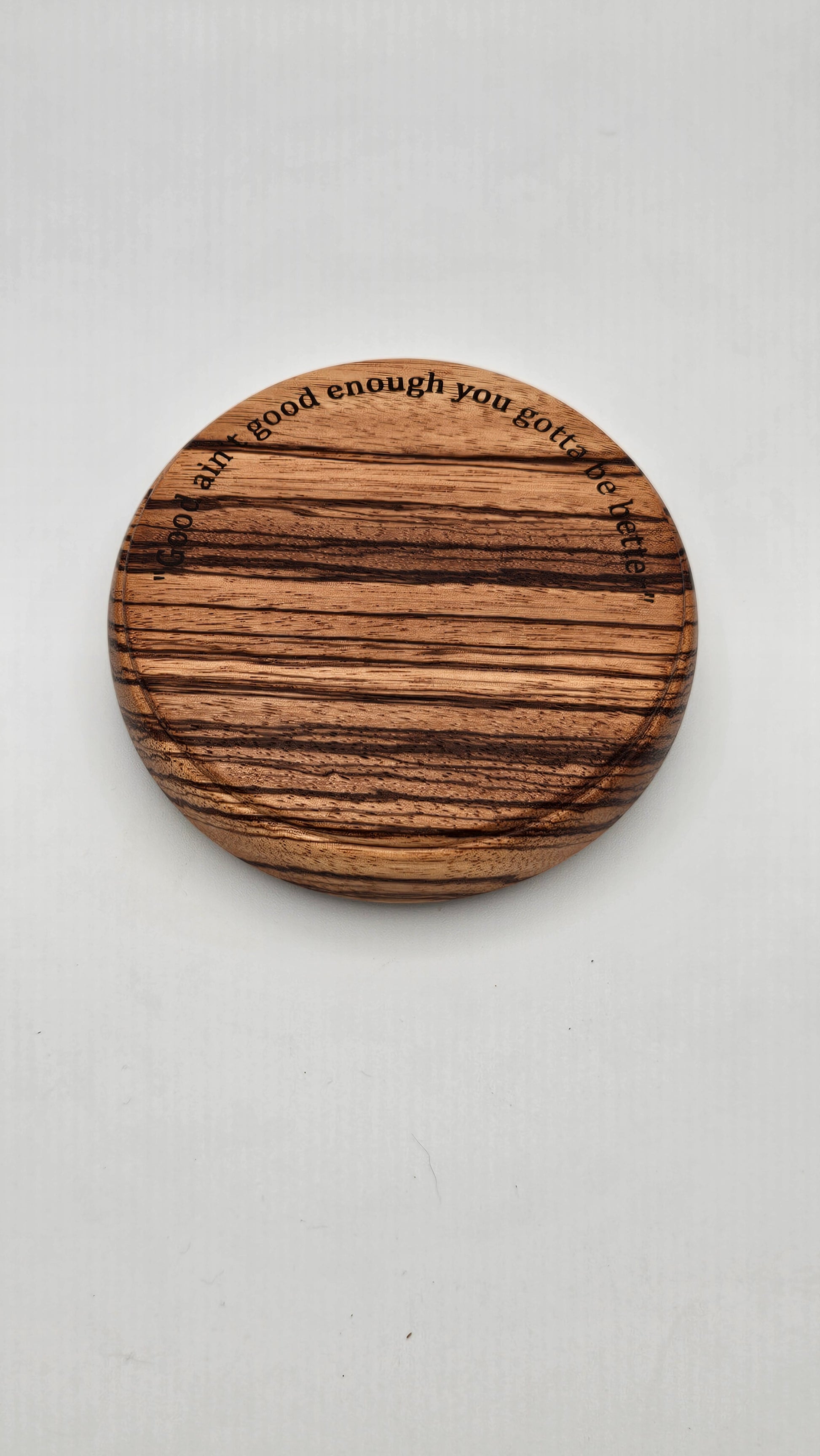 Handmade Custom Wood Sounding Block - Bigfoot Bigheart Studio