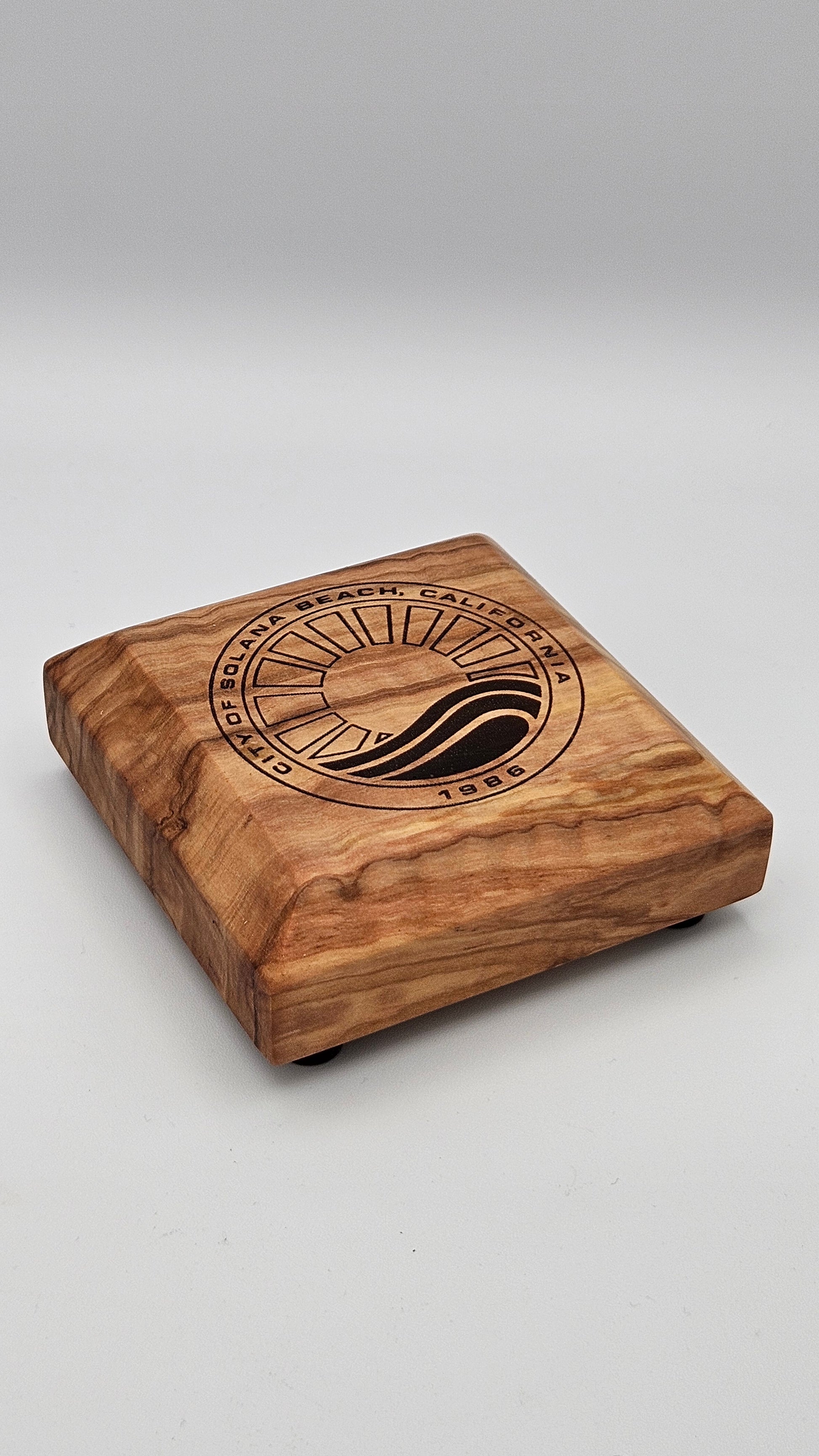 Handmade Custom Wood Sounding Block - Bigfoot Bigheart Studio