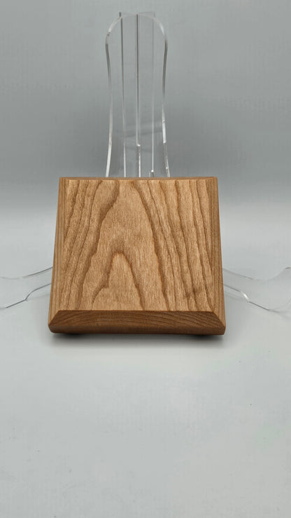 Handmade Custom Wood Sounding Block - Bigfoot Bigheart Studio