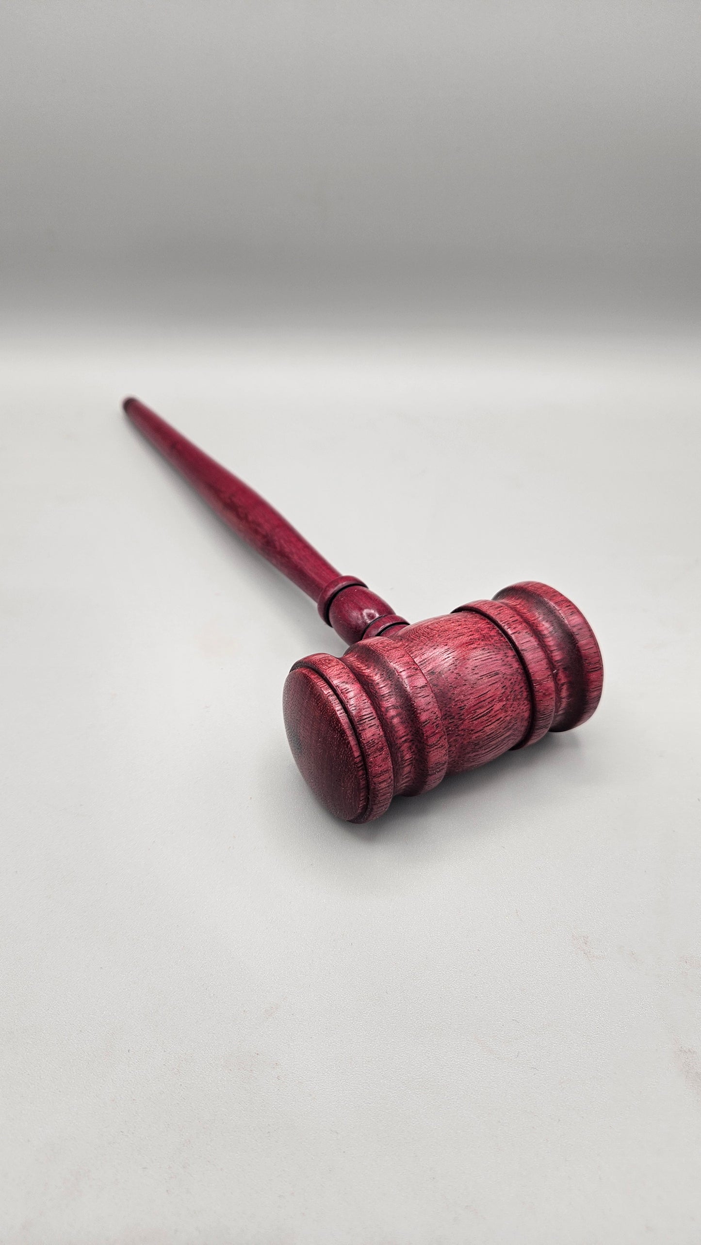 Handmade Custom Wood Gavel - Bigfoot Bigheart Studio