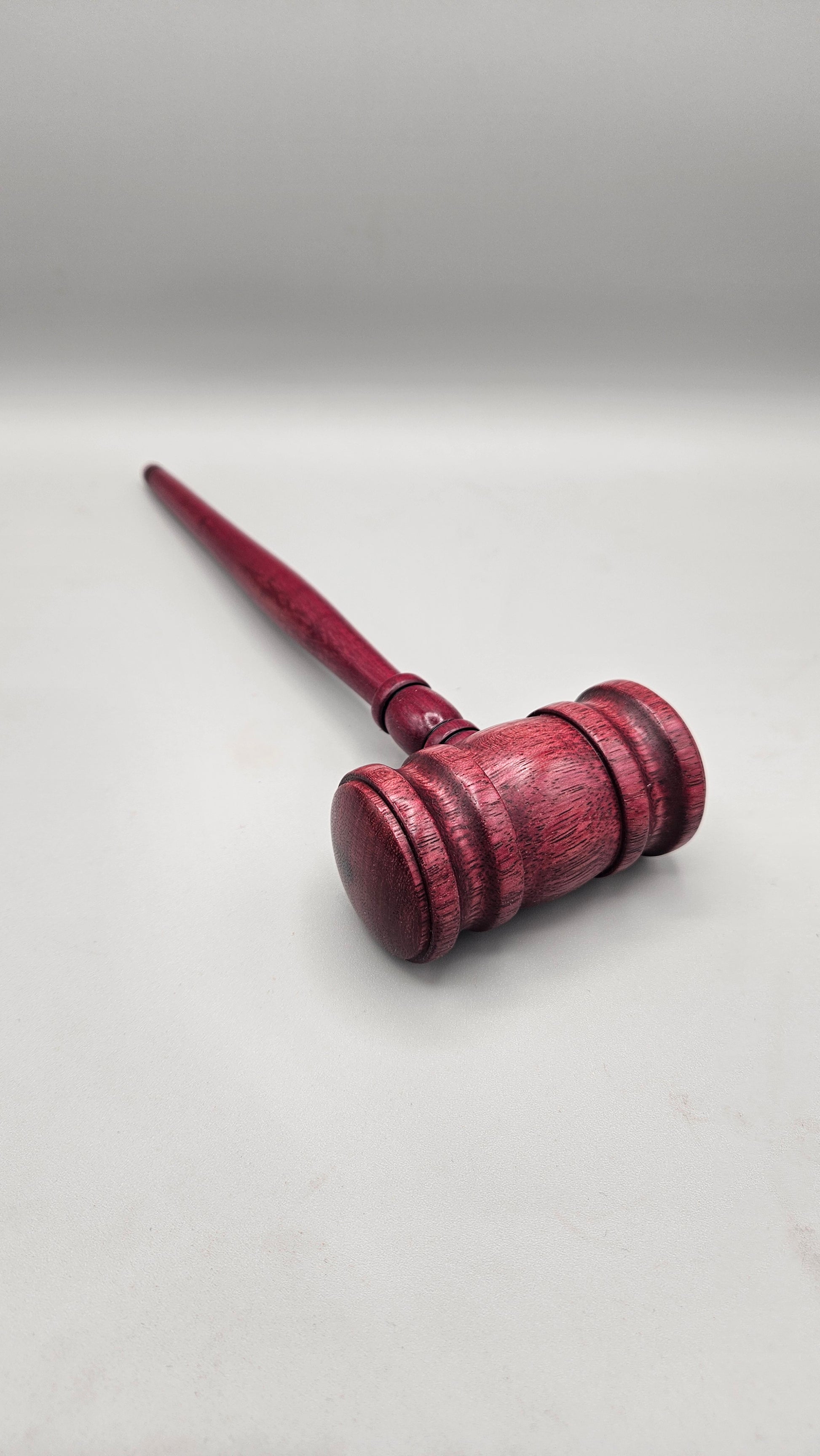 Handmade Custom Wood Gavel - Bigfoot Bigheart Studio